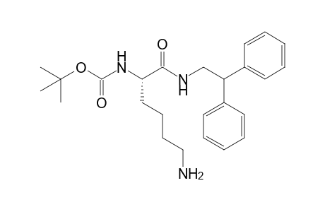 tert-Butyl (S)-{6-Amino-1-[(2,2-diphenylethyl)amino]-1-oxo-hexan-2-yl}carbamate