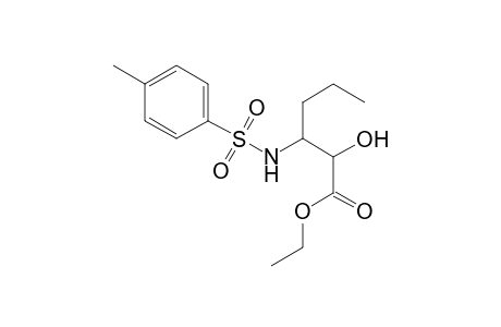 Ethyl 2-hydroxy-3-(tosylamino)hexanoate