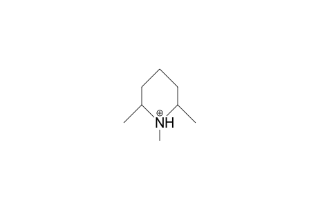 2,6-Dimethyl-N-methyl-piperidinium cation