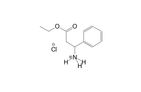 3-ethoxy-3-oxo-1-phenyl-1-propanaminium chloride