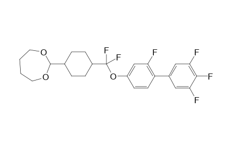 2-[4-[difluoro-[3-fluoro-4-(3,4,5-trifluorophenyl)phenoxy]methyl]cyclohexyl]-1,3-dioxepane