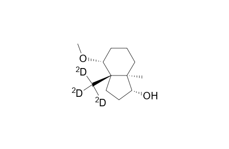 1H-Inden-1-ol, octahydro-4-methoxy-7a-methyl-3a-(methyl-D3)-, (1.alpha.,3a.beta.,4.alpha.,7a.alpha.)-