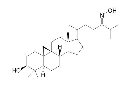 24.-Hydroxyimino-29-norcycloart-3-ol