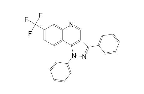 1,3-diphenyl-7-(trifluoromethyl)-1H-pyrazolo[4,3-c]quinoline