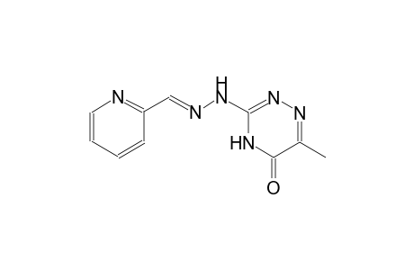 2-pyridinecarboxaldehyde, (4,5-dihydro-6-methyl-5-oxo-1,2,4-triazin-3-yl)hydrazone