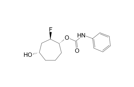 R-2-Fluoro-c-4-hydroxycycloheptyl-r-N-phenylcarbamate