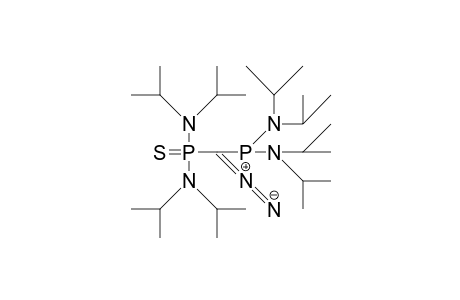 (Bis(bis[isopropyl]-amino)-thiophosphino)-(bis[bis(isopropyl)-amino]-phosphino)-diazomethane