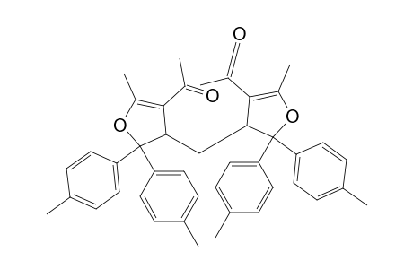 Bis[4-acetyl-2,2-bis(4-methylphenyl)-5-methyl-2,3-dihydro-3-furyl]methane