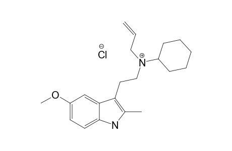 5-METHOXY-2-METHYL-N-ALLYL-N-CYCLOHEXYL-TRIPTAMINE-HYDROCHLORIDE