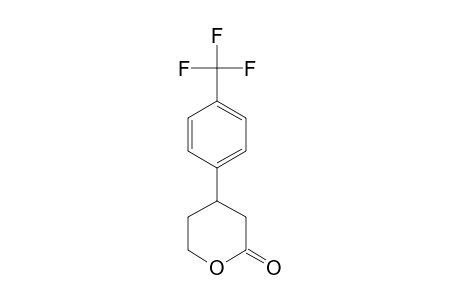 Tetrahydro-4-[4-(trifluoromethyl)phenyl]-2H-pyran-2-one