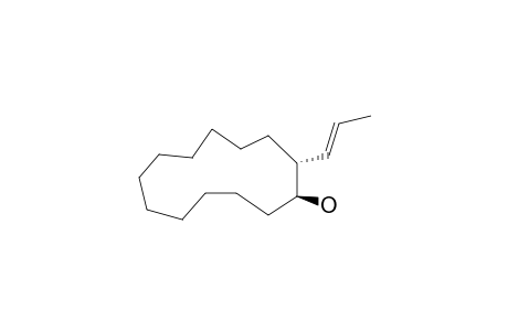 2-((E)-1-PROPENYL)-CYCLOTRIDECAN-1-OL