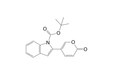 5-(1'-tert-Butoxycarbonylindol-2'-yl)pyran-2-one
