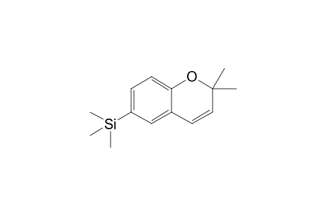 2,2-Dimethyl-6-trimethylsilyl-2H-1-benzopyran