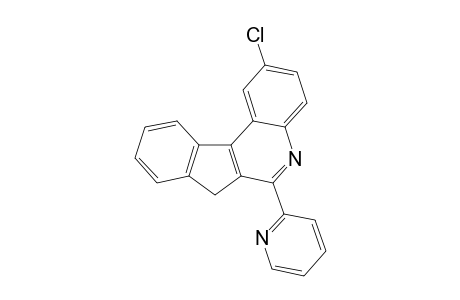 6-(Pyridin-2-yl)-2-chloro-7H-indeno[2,1-c]quinoline