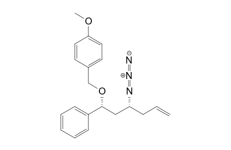 1-{[(1R,3R)-3-Azido-1-phenylhex-5-enyl)oxy]methyl}-4-methoxybenzene