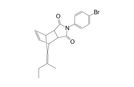 4-(4-bromophenyl)-10-(1-methylpropylidene)-4-azatricyclo[5.2.1.0~2,6~]dec-8-ene-3,5-dione