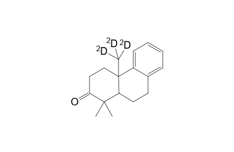 1,1-Dimethyl-4a-D3-methyl-1,2,3,4,4a,9,10,10a-octahydro-2-oxophenanthrene