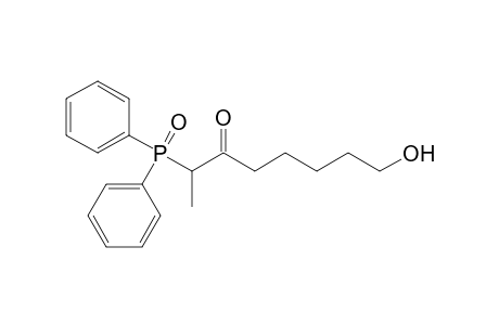 2-Diphenylphosphinoyl-8-hydroxyoctan-3-one