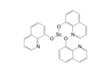 Triquinolin-8-olatoscadium(3)
