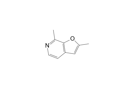 Furo[2,3-c]pyridine, 2,7-dimethyl-
