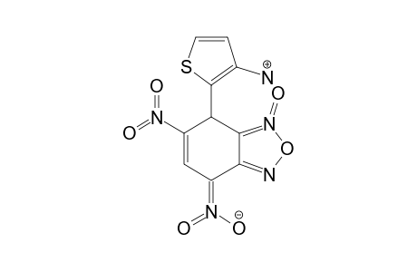 [2-(7-dioxidoazaniumylidene-5-nitro-3-oxido-4H-benzofurazan-3-ium-4-yl)-3-thienyl]ammonium