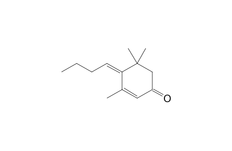 (4Z)-4-butylidene-3,5,5-trimethylcyclohex-2-en-1-one