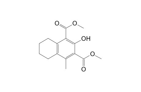 2-hydroxy-4-methyl-5,6,7,8 -tetrahydro-1,3-naphthalenedicarboxylic acid,dimethyl ester