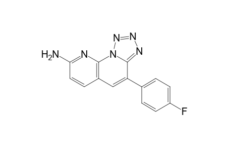 8-amino-4-(p-fluorophenyl)tetrazolo[1,5-a][1,8]naphthyridine