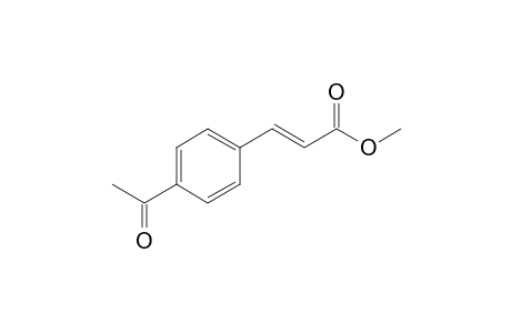 (E)-3-(4-acetylphenyl)-2-propenoic acid methyl ester