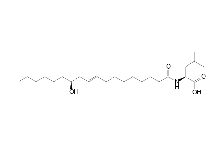 12-(Hydroxy)-cis-9-octadecenoyl-(leucin)n-ol
