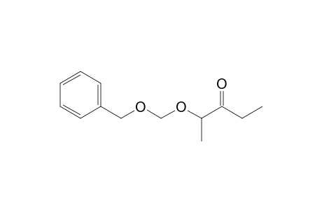2-(benzoxymethoxy)pentan-3-one