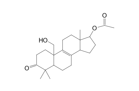 19-Hydroxy-4,4-dimethyl-3-oxoandrost-8-en-17-yl acetate