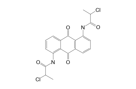 1,5-BIS-(2-CHLOROPROPIONYLAMIDO)-ANTHRAQUINONE