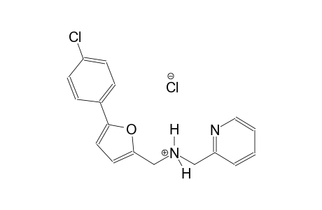 [5-(4-chlorophenyl)-2-furyl]-N-(2-pyridinylmethyl)methanaminium chloride