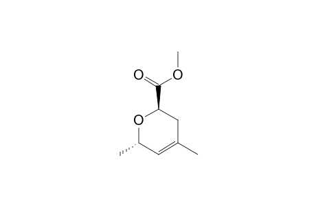 TRANS-2-METHOXYCARBONYL-4,6-DIMETHYL-3,6-DIHYDRO-2H-PYRAN