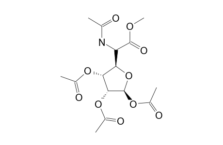 METHYL-5-(ACETYLAMINO)-5-DEOXY-BETA-D-ALLOFURAN-URONATE-1,2,3-TRIACETATE