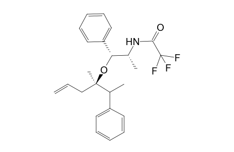 (4S,1'R,2'R)-4-Methyl-5-phenyl-4-(2'-trifluoroacetamido-1'-phenylpropoxy)hex-1-ene