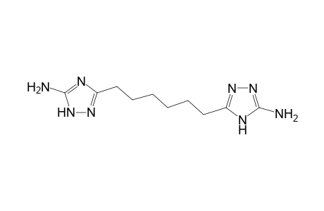 1H-1,2,4-triazol-5-amine, 3-[6-(5-amino-4H-1,2,4-triazol-3-yl)hexyl]-