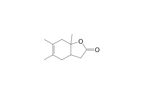 3,4,6-Trimethyl-7-oxabicyclo[4.3.0]non-3-en-8-one