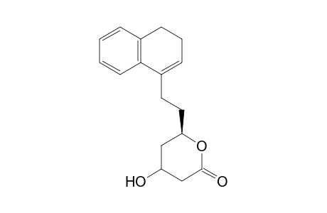 (6R)-4-Hydroxy-6-[2'-(3",4"-dihydro-1"-naphthyl)ethyl]-3,4,5,6-tetrahydro-2H-pyran-2-one