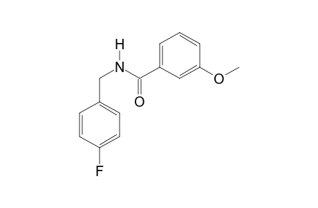 N-(4-Fluorobenzyl)-3-methoxybenzamide