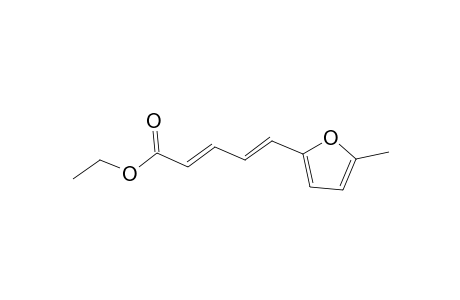 Ethyl (2E,4E)-5-(5-methyl-2-furyl)-2,4-pentadienoate
