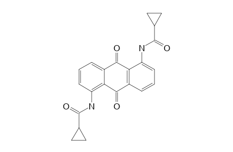 1,5-BIS-(CYCLOPROPYLAMIDO)-ANTHRAQUINONE