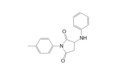 3-anilino-1-(4-methylphenyl)-2,5-pyrrolidinedione