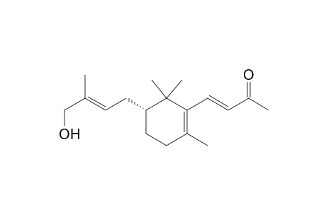 3-Buten-2-one, 4-[5-(4-hydroxy-3-methyl-2-butenyl)-2,6,6-trimethyl-1-cyclohexen-1-yl]-, [R-(E,E)]-