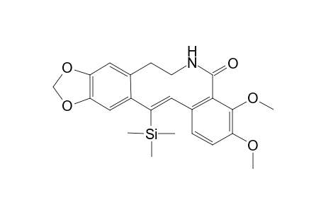 7,8-Dihydro-13-(trimethylsilyl)dibenz[c,g]azecin-5(6H)-one