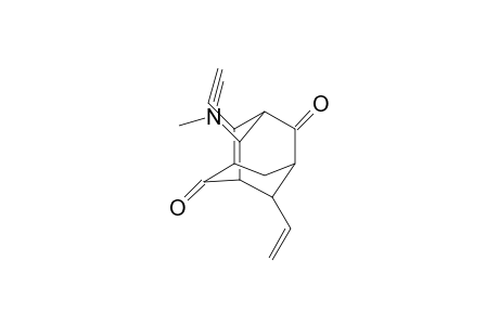 9-Dimethylamino-4,8-divinyladamantane-2,6-dione