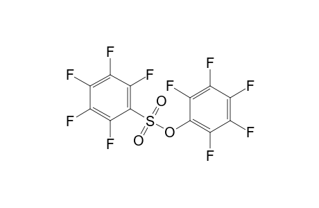 (2,3,4,5,6-pentafluorophenyl) 2,3,4,5,6-pentafluorobenzenesulfonate