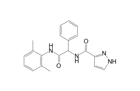 1H-Pyrazole-3-carboxylic acid [(2,6-dimethyl-phenylcarbamoyl)-phenyl-methyl]-amide