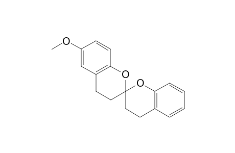 6-Methoxy-3,4,3',4'-tetrahydro-2,2'-spiro(2H-1-benzopyran)
